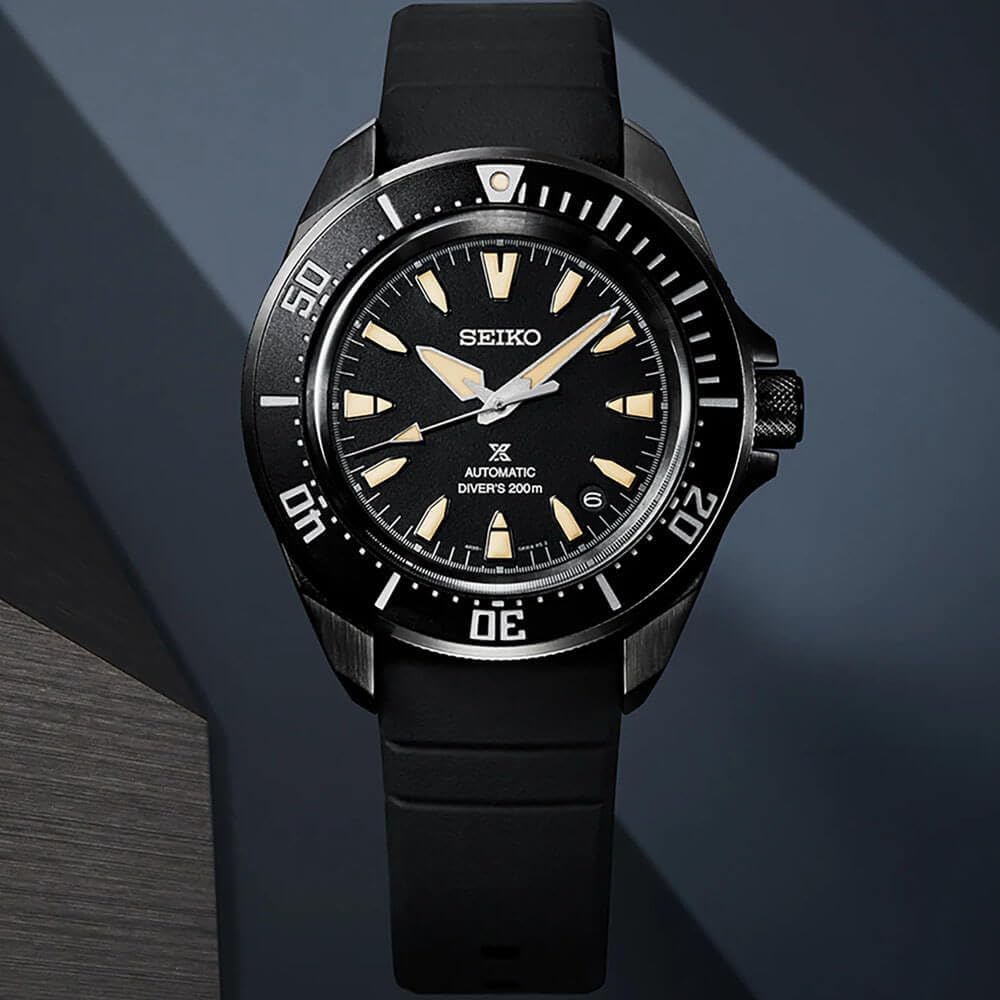 Seiko Prospex Samurai Automatic Black Dial Men'S Watch Srpl15