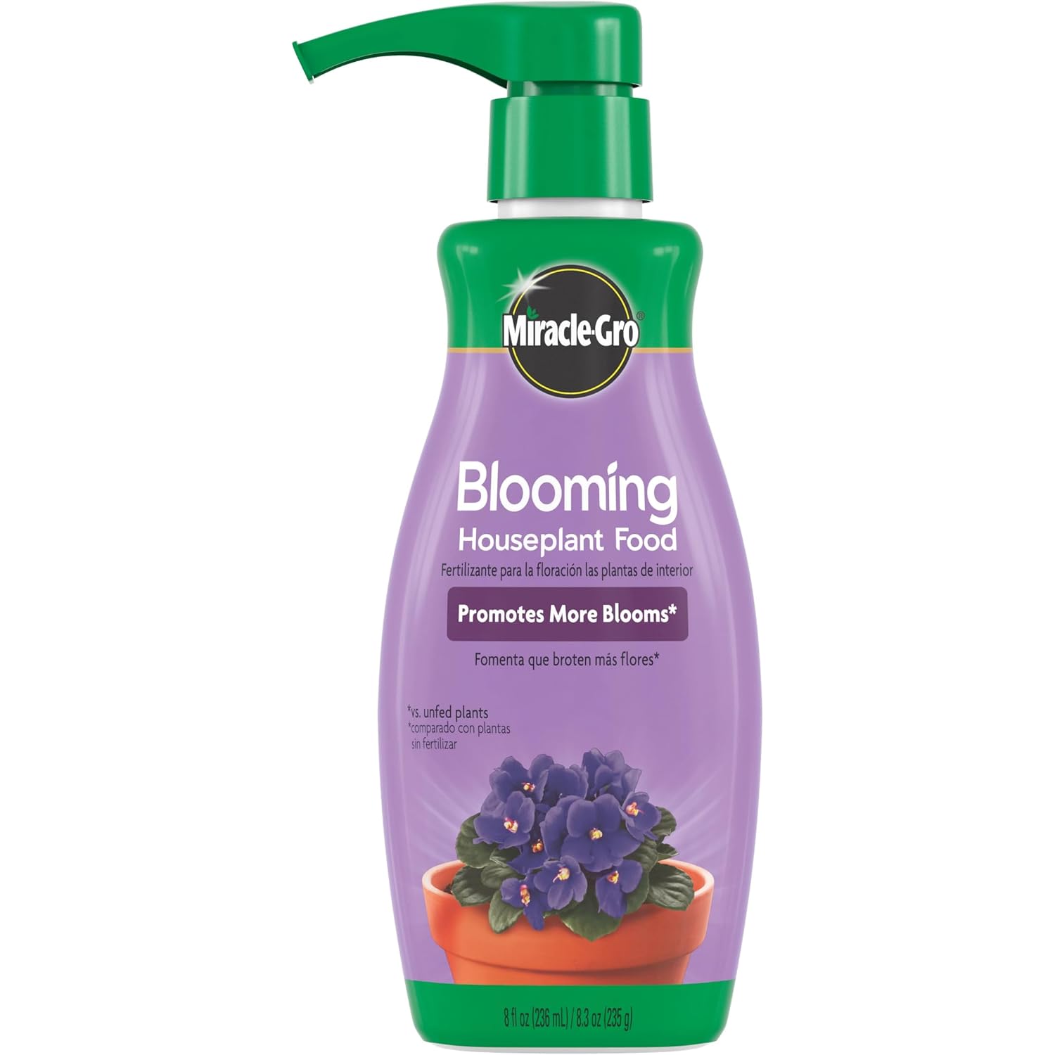 Miracle-Gro Blooming Houseplant Food, 8 Fl. Oz. | Fertilizer For Indoor Plants