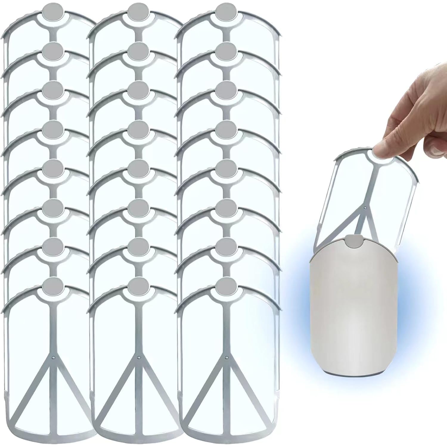 33 Pack Refill Cartridges Compatible With Flying Insect Trap M364, M364A & Max And Baimnocm Plug-In Trap