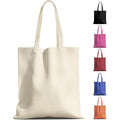 1-200 Pack Available Premium Canvas Reusable Tote Gift Bags,Made Of Natural Canvas With Handle,Work,Diy,Shopping(1 Pack)