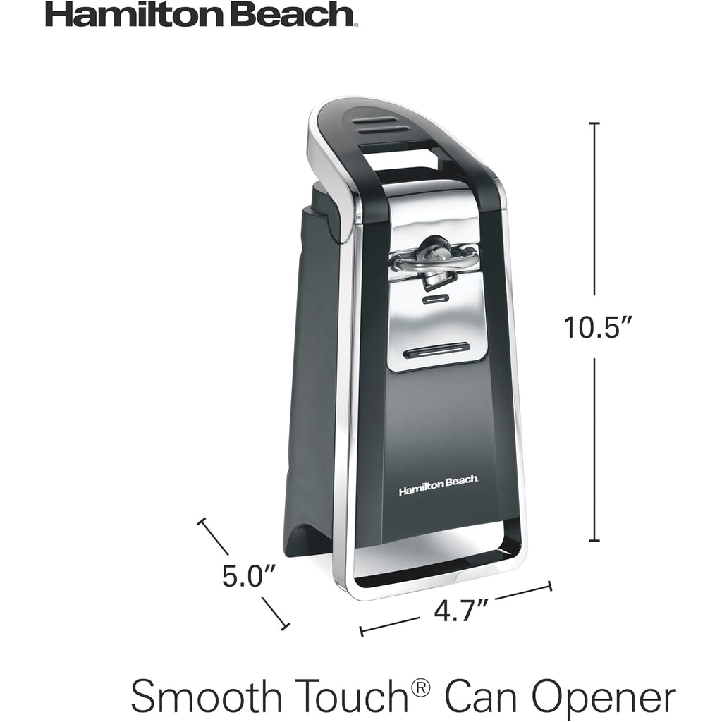 Hamilton Beach Smooth Touch Electric Can Opener With Easy Push Down Lever