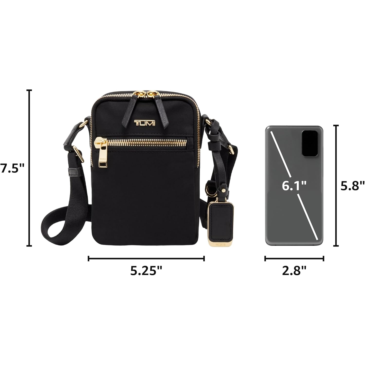 Tumi Womens Persia Crossbody