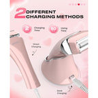 Electric Razor for Women Rechargeable Wet Dry Electric Shaver for Women, Waterproof Lady Shaver for Legs Arm Underarm Bikini Public Body Razor with One Extra Foil Blade