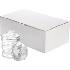 Okllen 9 Pack Glass Fermentation Glass Weights For Large Wide Mouth Mason Jars Easy Grip Handle, Dishwasher Safe