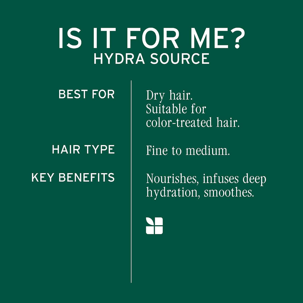 Biolage Hydra Source Conditioning Balm - For Fine To Medium Dry Hair, Moisturizes, Detangles & Adds Softness, Infused With Fermented Aloe & Micro-Filtered Hyaluronic Acid, Vegan & Paraben-Free