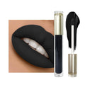 Black Matte Liquid Lipstick - Pure Black, Up to 16H Wear, Smudge Proof Transfer-Proof & Waterproof, High Pigment Lip Color for Goth, Cosplay, Halloween, 0.17 Fl Oz (Mystical Moment)