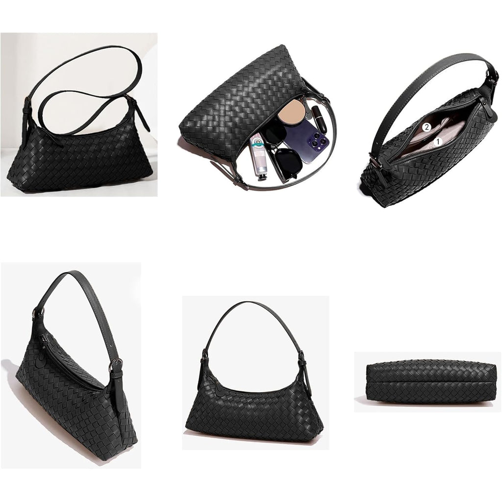 Handbags Shoulder Bags For Women Small Bags Women'S Woven Tote Bag Crossbody Handbag Travel Hand Bag Purse Hobo