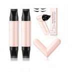 2 Pcs Dual-Ended Eyeliner Stamp, Easy To Apply Cat Eye Stamp With L/R Markings, Waterproof & Smudge-Resistant, Beginner-Friendly Winged Eyeliner (Black)