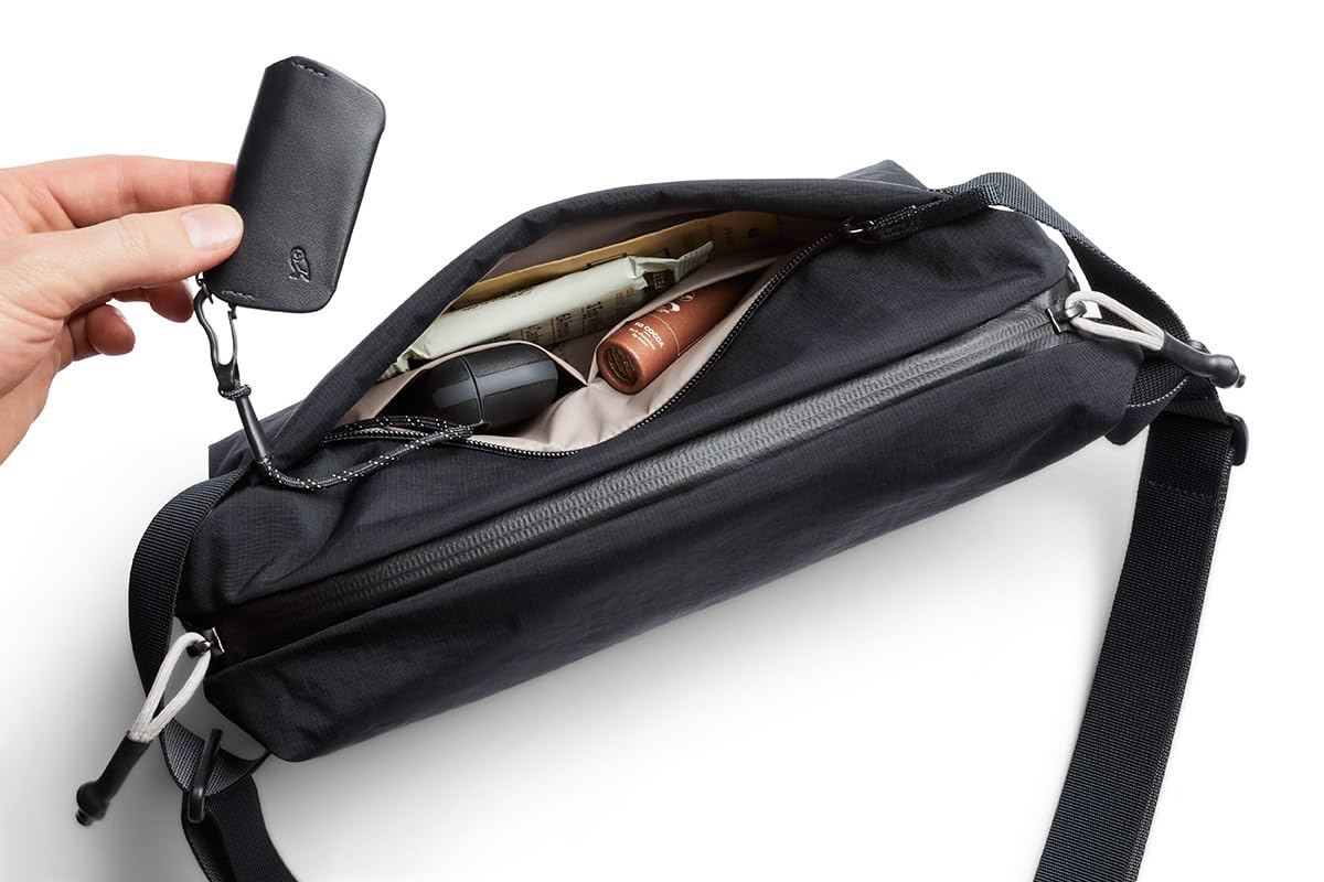 Bellroy Lite Sling, Sling Crossbody Bag For Men & Women, 2024 New Lightweight Water-resistant Materials, Perfect for Travel, 7L