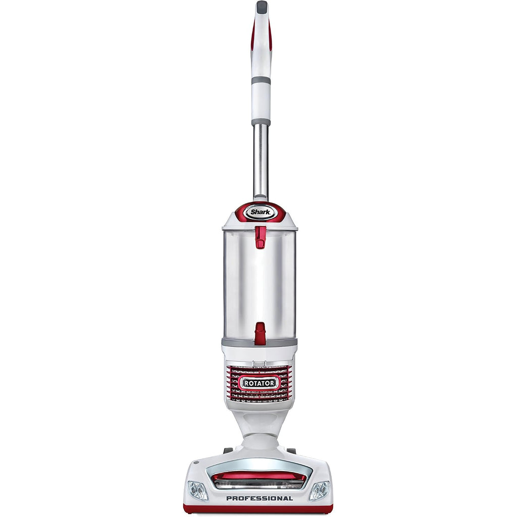 Shark Upright Vacuum Cleaner | Rotator Lift-Away | Pet Hair, Carpet & Hard Floor Cleaning | Dusting Brush, Upholstery & Crevice Tools | Hepa Filter | Swivel Steering | Headlights | White/Red | Nv501