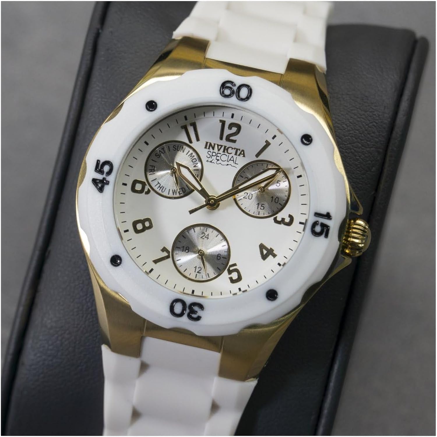 Invicta Women'S 18796 Angel Analog Display Japanese Quartz White Watch