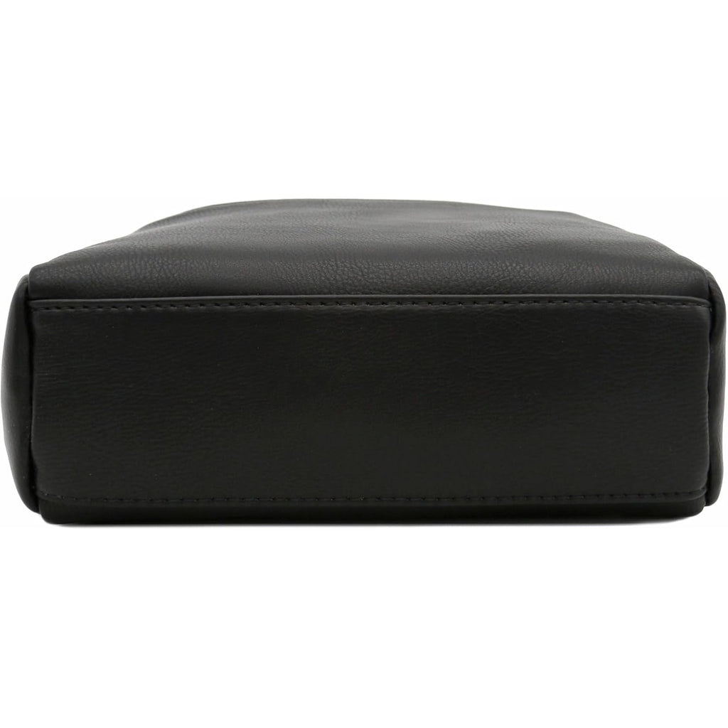 Triple Zip Small Crossbody Bag