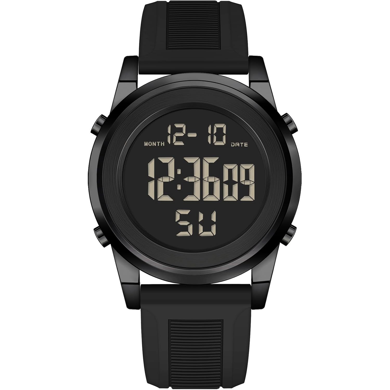 Military Silver Waterproof Sports Wrist Watches For Men Digital Tactical Mens Sport Watches Waterproof Military