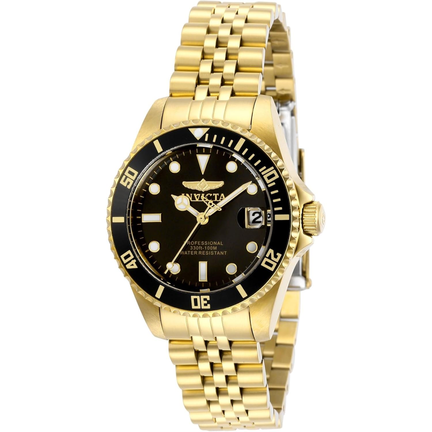 Invicta Women'S Pro Diver Quartz Watch With Stainless Steel Strap