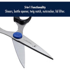 Henckels Kitchen Scissors, Micro Serrated Blade Edge, Stainless Steel