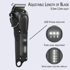 Hair Clippers For Men Professional - Cordless&Corded Barber Clippers For Hair Cutting & Grooming Rechargeable Beard Trimmer