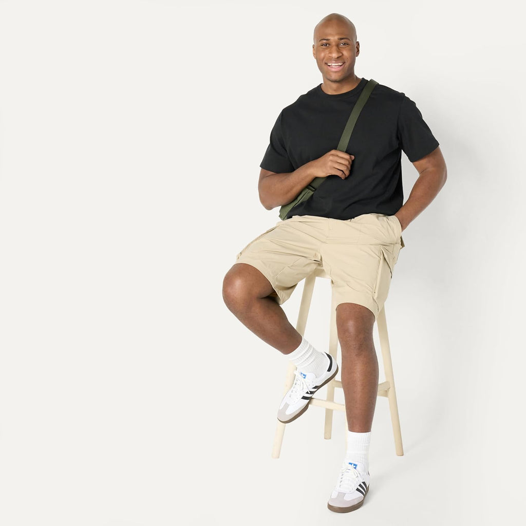 Amazon Essentials Men'S Relaxed-Fit Heavyweight Cotton T-Shirt