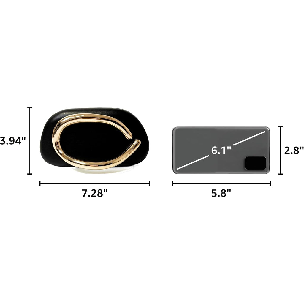 Acrylic Clutch Purse For Women Classic Round Acrylic Evening Handbag Vintage Metal Handlebars Bag For Wedding Party Prom