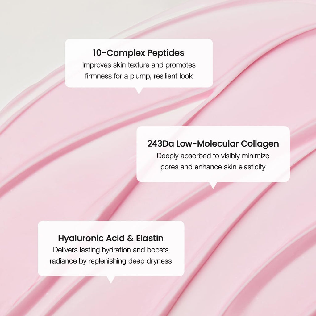 Biodance Pore Perfecting Collagen Peptide Cream, Hydrating, Plumping, Pore Care, Firming Facial Moisturizer, Korean Skin Care, Self Care Gifts For Women | 1.69 Fl. Oz.