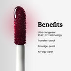 Sacheu Lip Liner Stay-N Peel Off Lip Stain Bundle — Long Lasting Waterproof Lip Tint With Hyaluronic Acid & Vitamin E — Transfer Proof Matte Finish (Core Bundle)