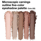 Matte Eyeshadow Palette,Peach Nude Neutral Eye Shadow,Rosy Beige Taupe Brown Eyeshadow,Soft Blendable Natural Makeup,Long Lasting Waterproof Eyeshadow For Daily Office Soft Glam Look,Sombra De Ojos 02