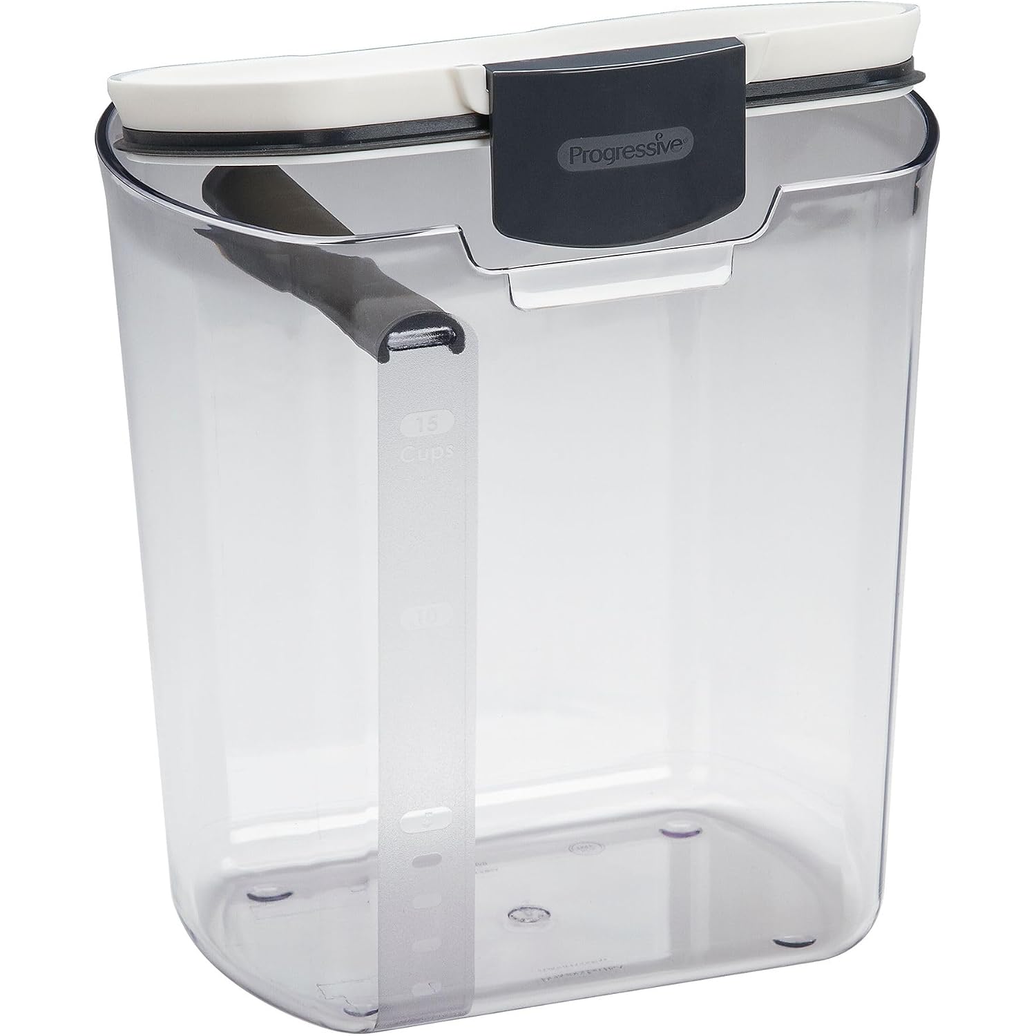 Prokeeper Flour Storage Container, 4-Quart Capacity, Includes Leveling Bar For Mess-Free Measuring