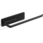 Heavy-Duty Magnetic Paper Towel Holder Fits Jumbo Rolls, Black, Suitable For Kitchens, Rvs, Washing Machines, Bbq Carts