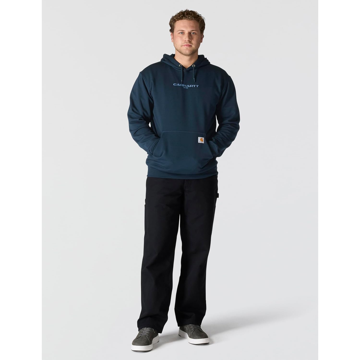 Carhartt Men'S Rain Defender Loose Fit Midweight 1889 Graphic Sweatshirt