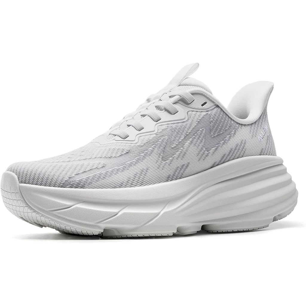 Allswifit Women'S Slip On Walking Shoes Hands-Free Cushion Running Tennis Activesolid Non-Slip Comfortable Workout Gym Athletic Fashion Sneakers