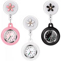Pwosi Nurse Glow Pointer Watch With Clip And Lapel Option, Fob Watch With Second Hand