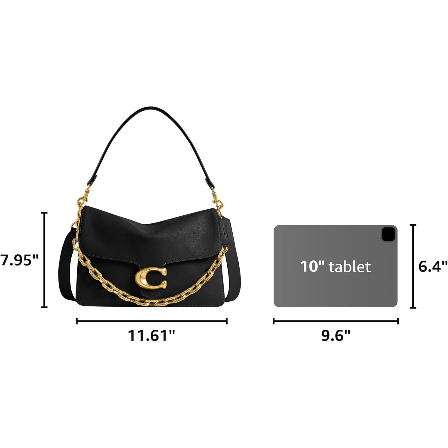 Coach Chain Tabby Shoulder Bag 30