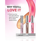 L.A. COLORS Holographic Iridescent Lipgloss, Diamond Lite CLG423