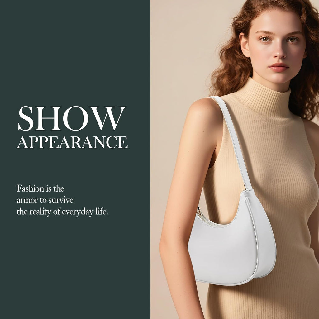Shoulder Bags For Women Hobo Tote Handbag Mini Clutch Purse With Zipper Suitable For Everyday Outdoor Activities And Part