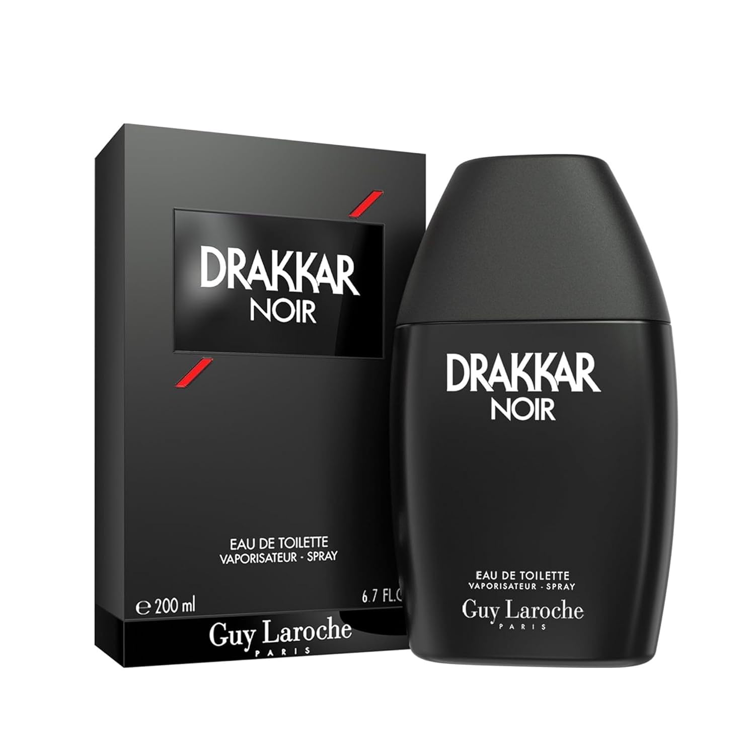 Drakkar Noir By Guy Laroche - Iconic Designer Fragrance - Intense & Powerful Eau De Toilette - Fougere Blend & Aromatic Spices - Long Lasting Mens Cologne - Day And Evening Scent