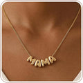 SLOONG Mama Necklace Letter Necklace 18K Gold Plated Dainty Mother and Daughter Matching Gift for New Mom Boyfriends Mom Women Mother's Day Mama Gifts