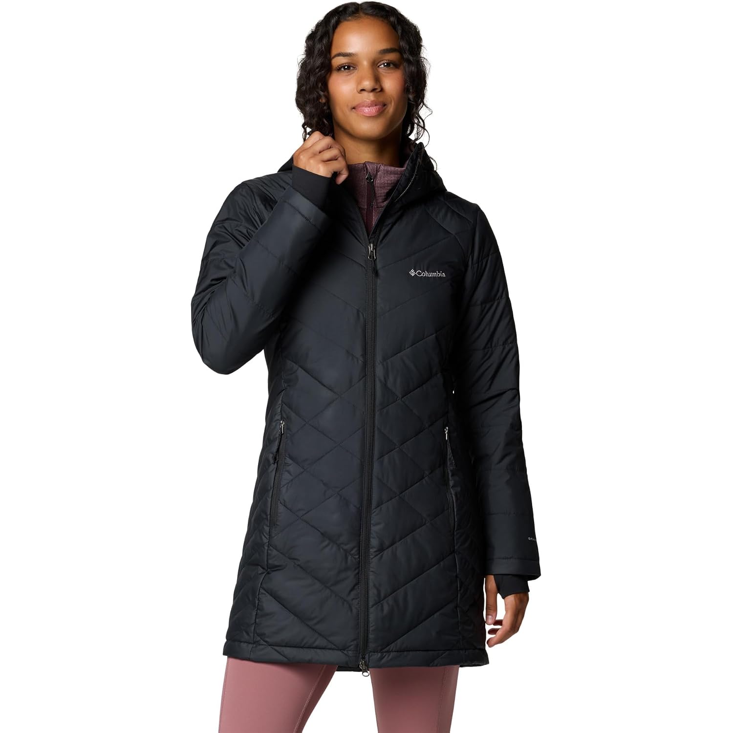 Columbia Women’S Heavenly Long Hooded Jacket