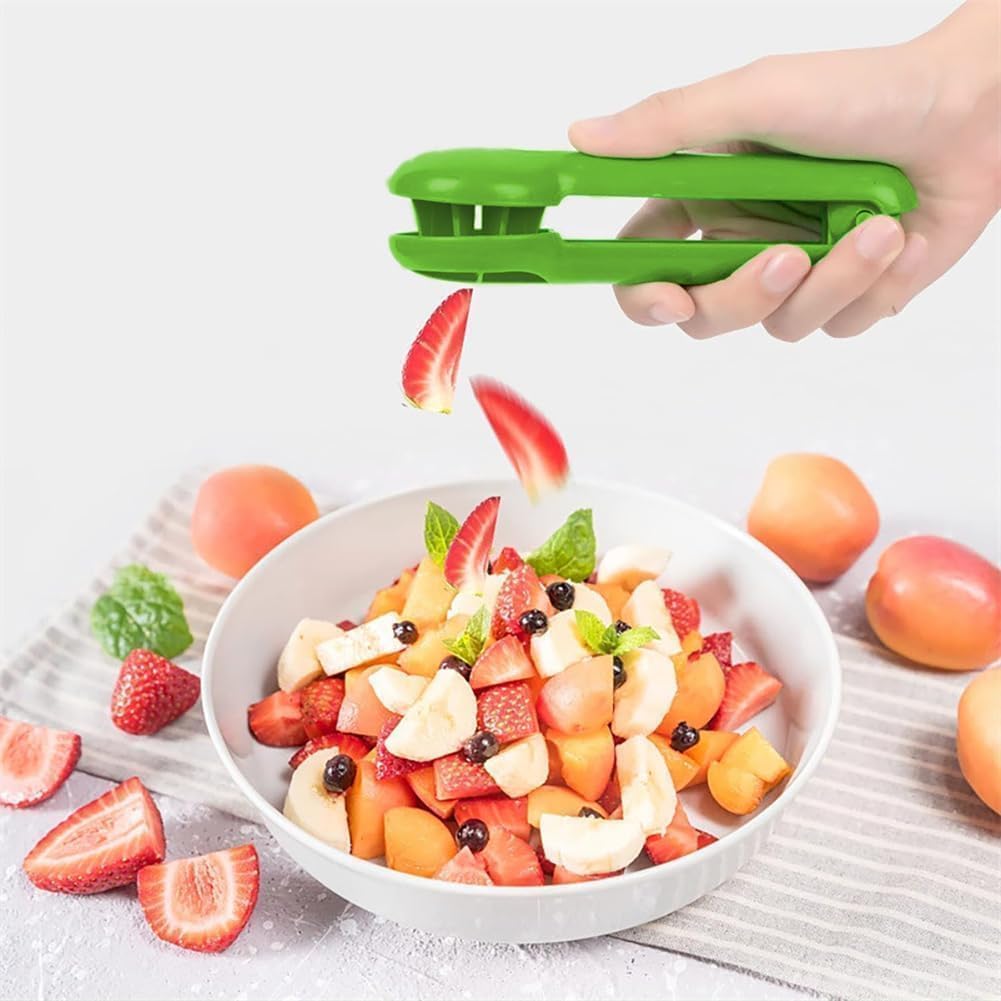 Multifunctional Cherry Tomato, Strawberry & Grape Segmented- Time - Saving Kitchen Gadget