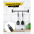 Pack Of 2 Silicone Solid Turner, Non Stick Slotted Kitchen Spatulas, High Heat Resistant Bpa Free Cooking Utensils, Ideal Cookware For Fish, Eggs, Pancakes(Black)