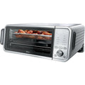 Ninja Ft405Co 10-In-1 Digital Air Fry Oven With Extra Large Capacity, Flip Up And Away, Stainless Steel Body, And Temperature Control (Renewed) | Flip-Up Storage Saves ~50% Counter Space, 17-Qt, 10 Functions, 1800W, Max 500 Degree F
