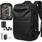 Vortex Vacuum Seal Travel Backpack 60L Expandable Air Compression System Water Resistant Tsa Lock Carry-On