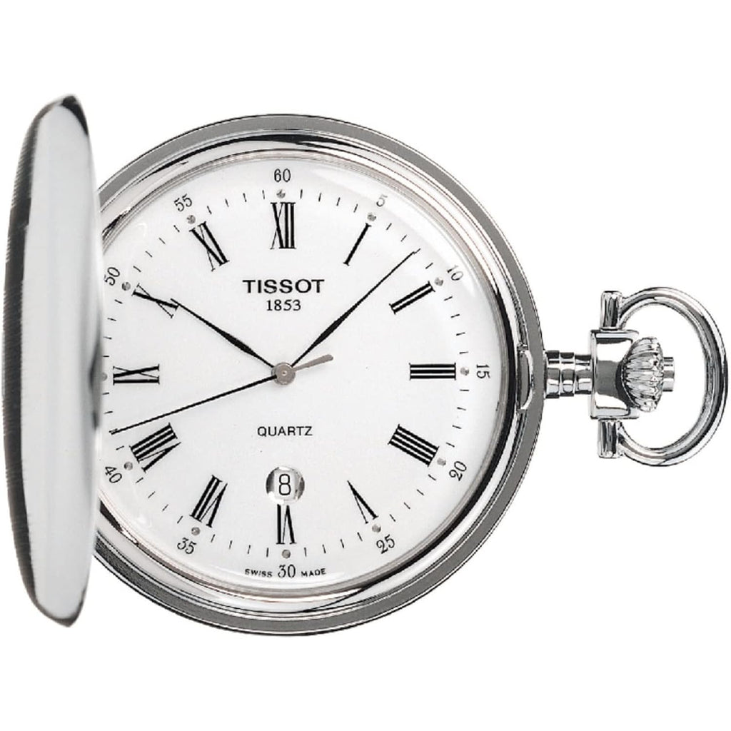 Tissot Unisex-Adult Savonnettes Quartz Stainless Steel Specialities Silver T83655313