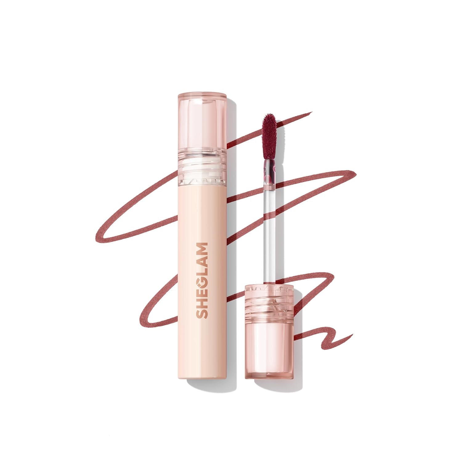 Sheglam Fall In Line Peel Off Lip Liner Stain Long Lasting Transfer-Proof Nude Lip Tint-Pinky Promise
