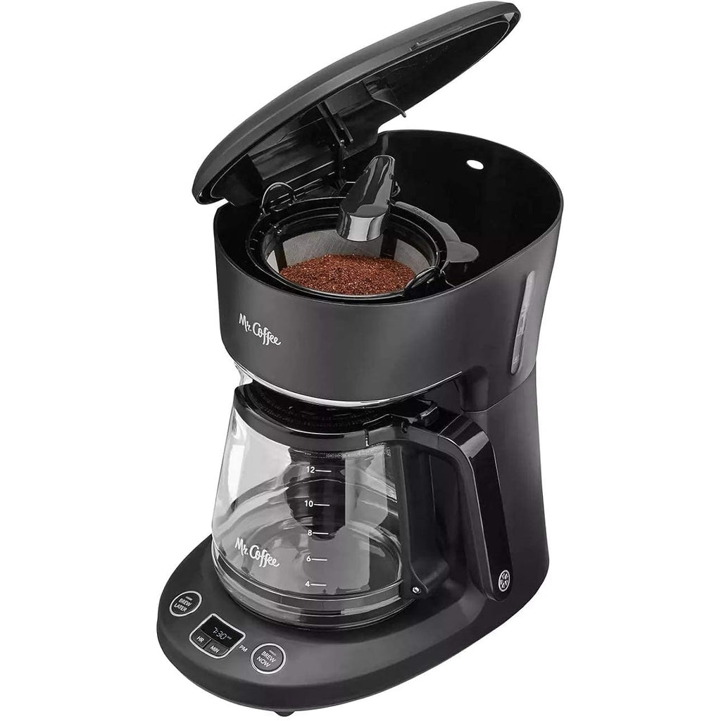 Mr. Coffee® 12-Cup Programmable Coffeemaker, Brew Now Or Later