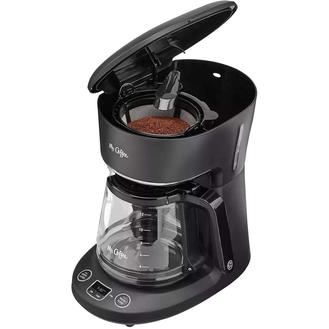 Mr. Coffee® 12-Cup Programmable Coffeemaker, Brew Now Or Later