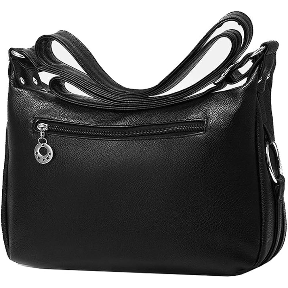 Mintegra Women Crossbody Bag Leather Handbag Pocketbook Lightweight Shoulder Purse | Leather