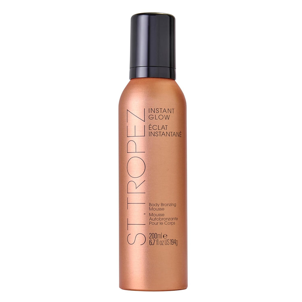 St.Tropez Instant Glow Body Bronzing Mousse, No-Commitment All Day Flawless Color