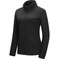 33,000Ft Women'S Lightweight Softshell Jacket Fleece Lined Windbreaker Waterproof Warm Jacket For Running Golf Hiking