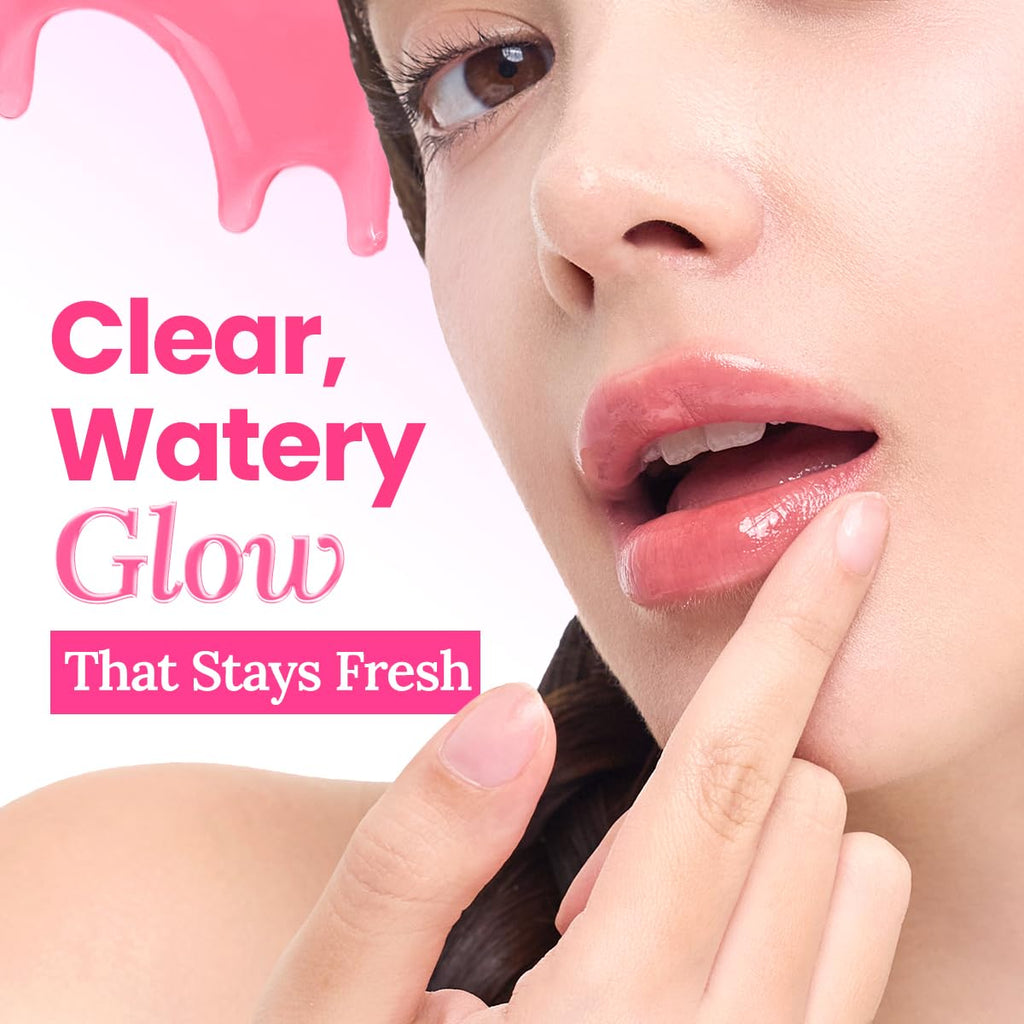 Peripera Mood Glowy Tint, Watery Glow Finish, Buildable Fresh Color, Lightweight, Long-Lasting, Non-Sticky, Korean Lip Tint (09 ROSE IN MIND)