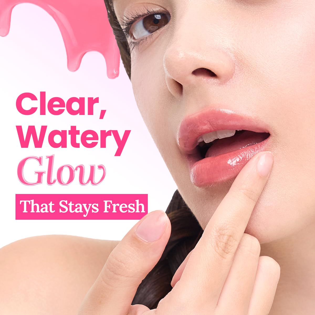 Peripera Mood Glowy Tint, Watery Glow Finish, Buildable Fresh Color, Lightweight, Long-Lasting, Non-Sticky, Korean Lip Tint (09 ROSE IN MIND)