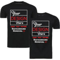 Personalized Image/Text For Your Company/Wedding/Greetings With Digital Printing | Unisex Adult | Custom T-Shirt